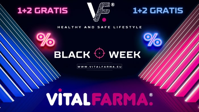 Black Friday deals bij VitalFarma